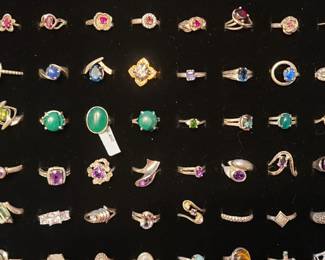 Sterling rings 