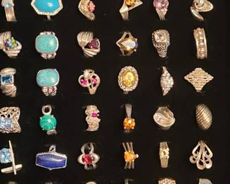 Sterling rings 