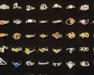 Sterling rings 