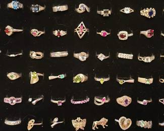 Sterling rings 