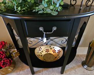 Half moon table