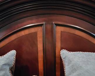 Detail of king bedframe 