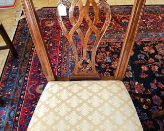 Detail of side chair