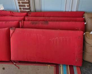 Outdoor cushions