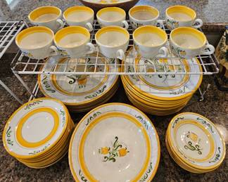 Stangl Terra Rose 'Tulip' dishes