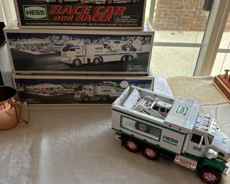 4 Hess trucks
