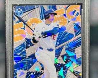 Shohei Ohtani 5050 Holographic Custom Collectible Sports Baseball Card frt