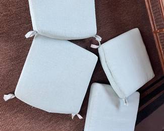 Set of four cushions $60