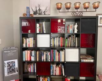 BOOKSHELF, MEDIA TOWER NIB, BOOKS