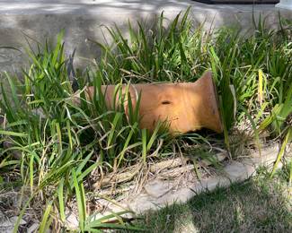 TALL TERRA COTTA POT