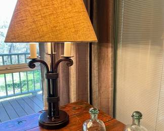 WROUGHT IRON LAMPS