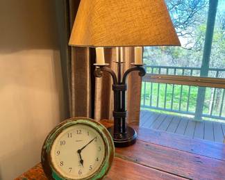 WROUGHT IRON LAMP (HAVE 2)