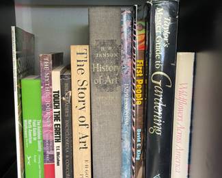 ART AND GARDENING BOOKS