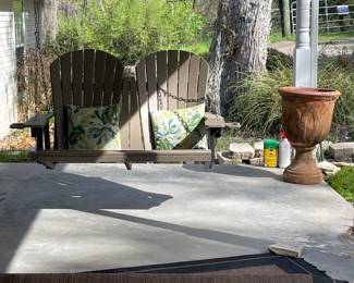 POLYCARBONATE PORCH SWING