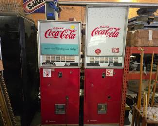 The shorter of the two machines is not for sale.