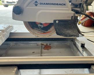 Tile Saw-Diamondback