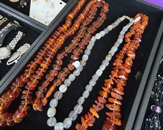 Vintage Amber Beads