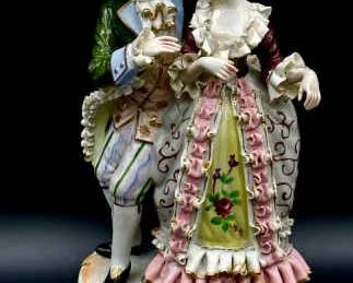 Victorian Couple Figurine
