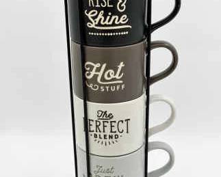 Stacked Coffee Mugs
