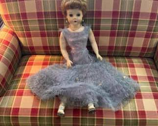 1950s Sweet Rosemary Deluxe Reading Vinyl Doll #1
