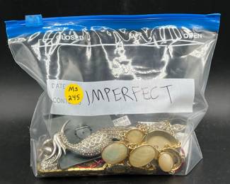 Imperfect Jewelry Mystery Lot including Coro & Elgin
