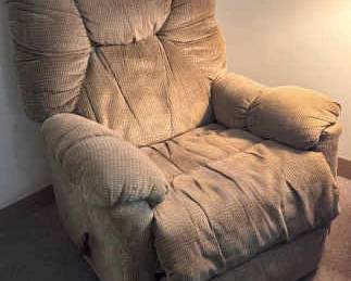 Dark Tan Reclining Chair
