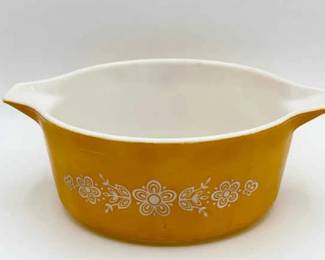 Pyrex Butterfly Gold
