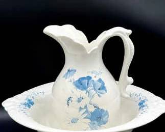 Royal Haeger Pitcher & Basin
