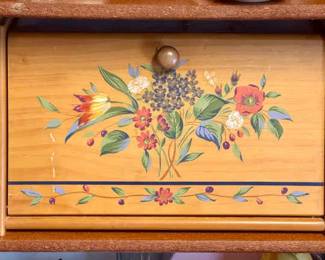Certified International Pamela Gladding Breadbox
