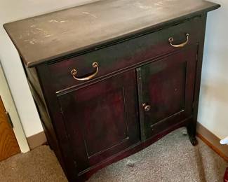 Dark Wood Cabinet
