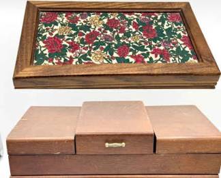 (2) Vintage Jewelry Boxes
