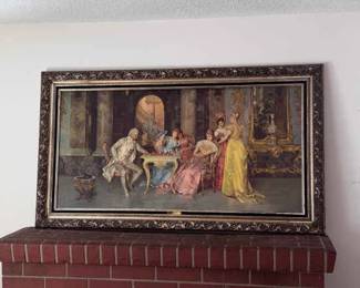 Turner Wall Accessory - The Chess Game
