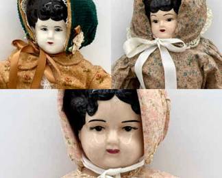 (3) Vintage Dolls
