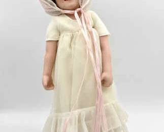 Shirley Temple By Elke Hutchens, "Flower Girl", 17"Inch Doll
