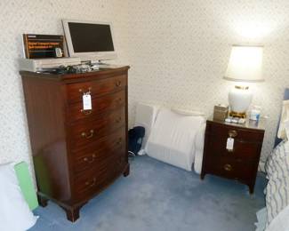 Drexel Highboy $240; Drexel Nightstands $90 each