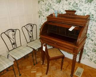 Cylinder Roll Desk $450