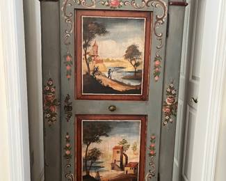 Bayern painted armoire
