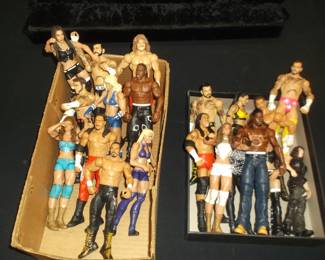 Wrestling figures