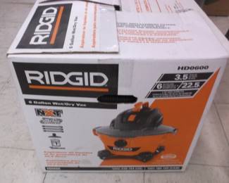 Ridgid Shop Vac    NEW