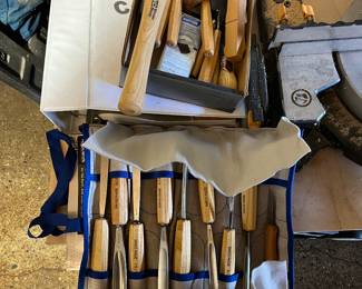 Wood carving set
