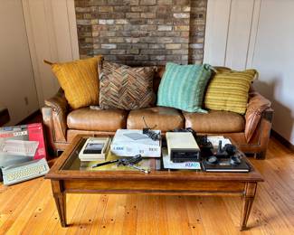 Vintage Sears Couch (Small Repair To Middle Cushion)