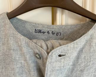 NY Yankees Jake Gibbs 1967 game worn uniform with original pants