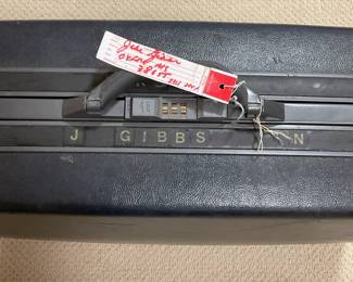 Jake Gibbs New York Yankees luggage