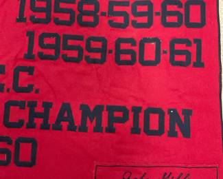 Jake Gibbs letterman blanket