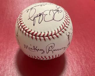 Yankees Fantasy Camp signed baseball