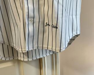 Jake Gibbs, New York Yankees Old Timers game jersey with pants