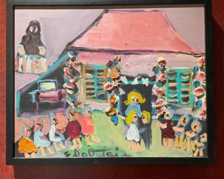 Paul Edelstein, signed, 15 1/2 x 19 1/2