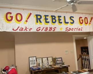 1961 Sugar bowl bus banner