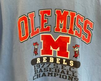 Ole Miss Rebels 1977 SEC Champs shirt