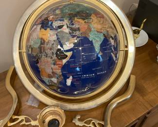 Gemstone globe